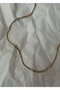 Heliophilia Silver Collar de Acero Dorado de 60 cm